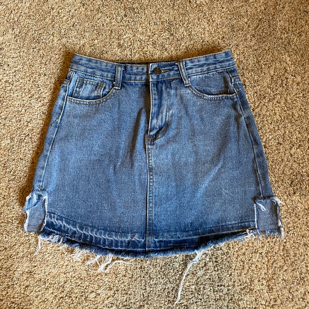 Jean skirt